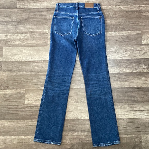 Madewell Tall Slim Demi-Boot Jeans in Sundale Wash size 24 tall - Picture 15 of 16